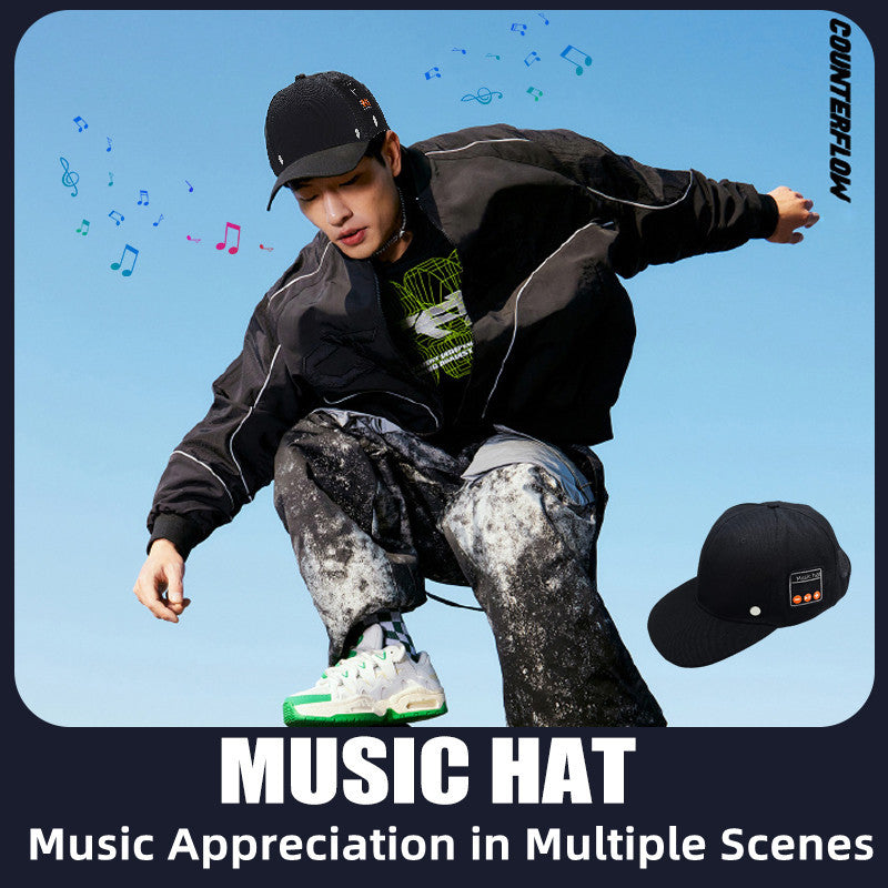 🎧 Bluetooth Music Hat – Wireless Stereo Cap with HD Calling