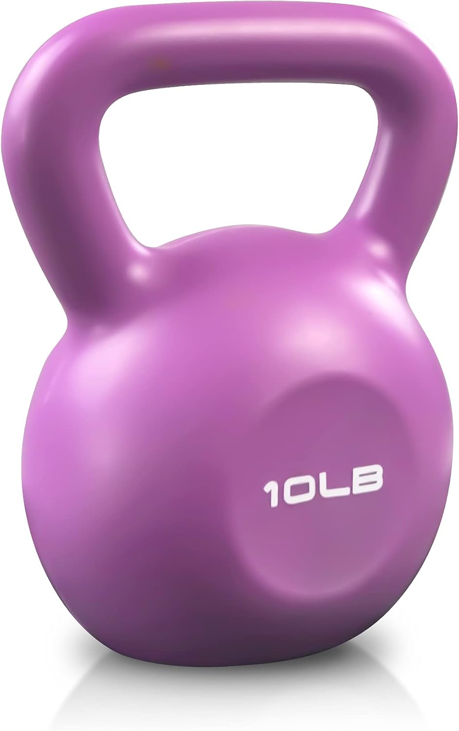 10lbs Kettlebell Set, Strength Training Kettlebells Weight Set For Men and Women, Vinyl Coated Kettle Bell For Home Gym Workout Weight Lifting Equipment, Comfortable Grip Wide Handle Weights