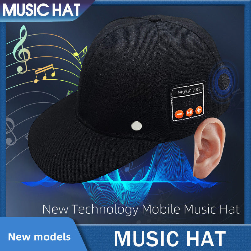 🎧 Bluetooth Music Hat – Wireless Stereo Cap with HD Calling