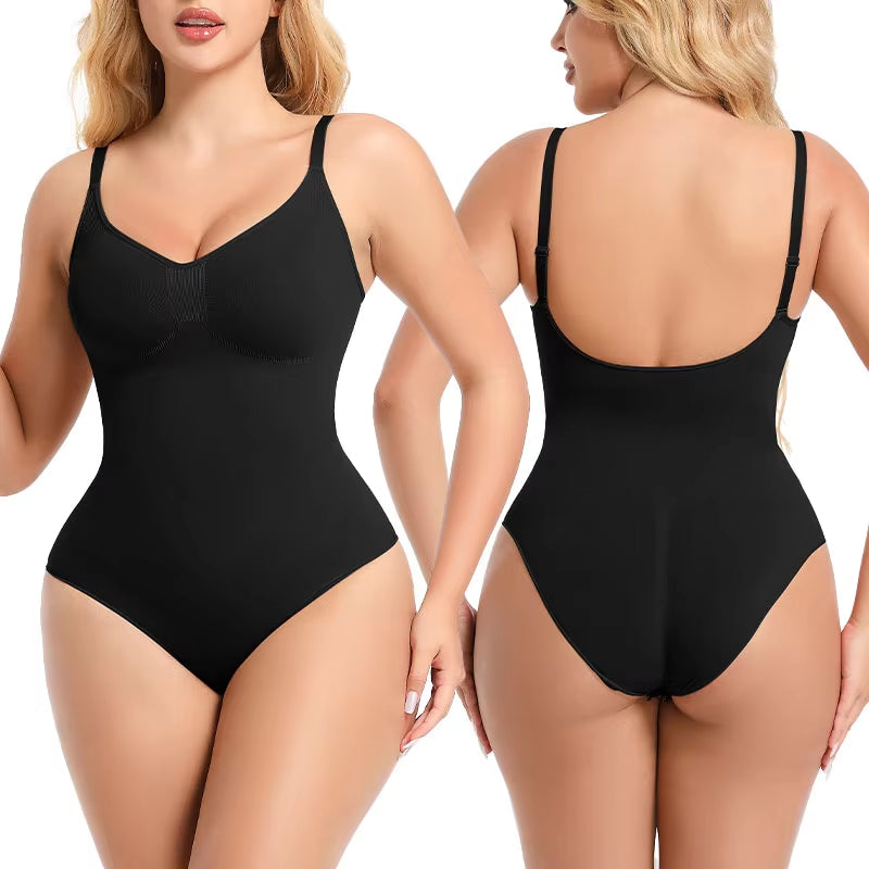 Seamless Boyshorts Shapewear Slimming Fajas Bodysuit Plus Size Faha Sculpt Body Shaper For Women Seamless Shapewear