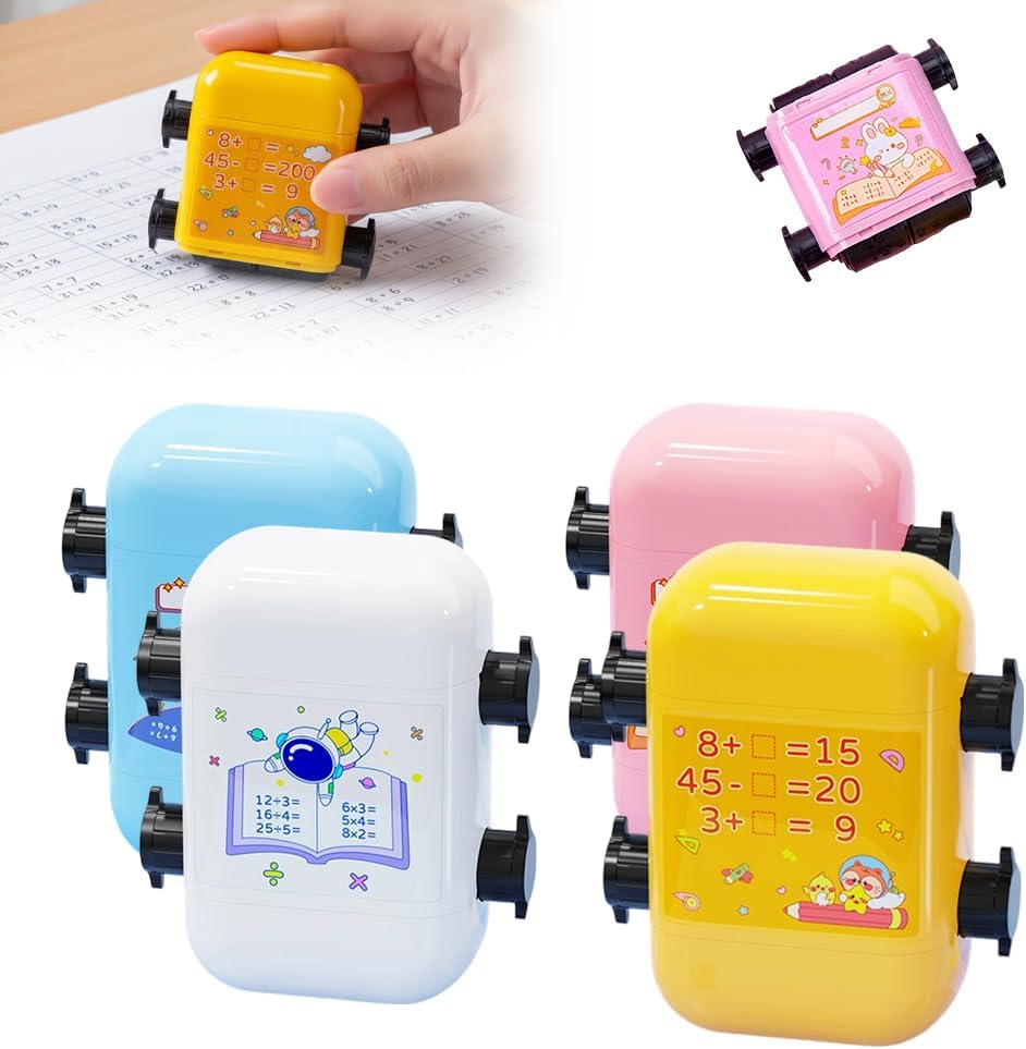4 in one Addition Subtraction Multiplication And Division Training Children's Math Test