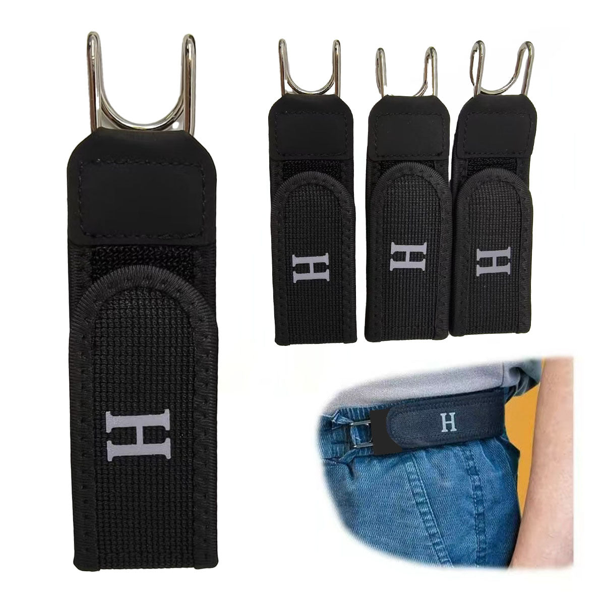 Hook Belt — Adjustable No-Buckle Belt