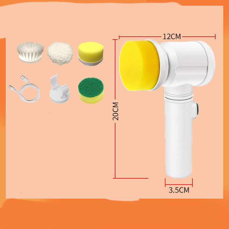 Electric Scrubber Rechargeable Dishwashing Brush