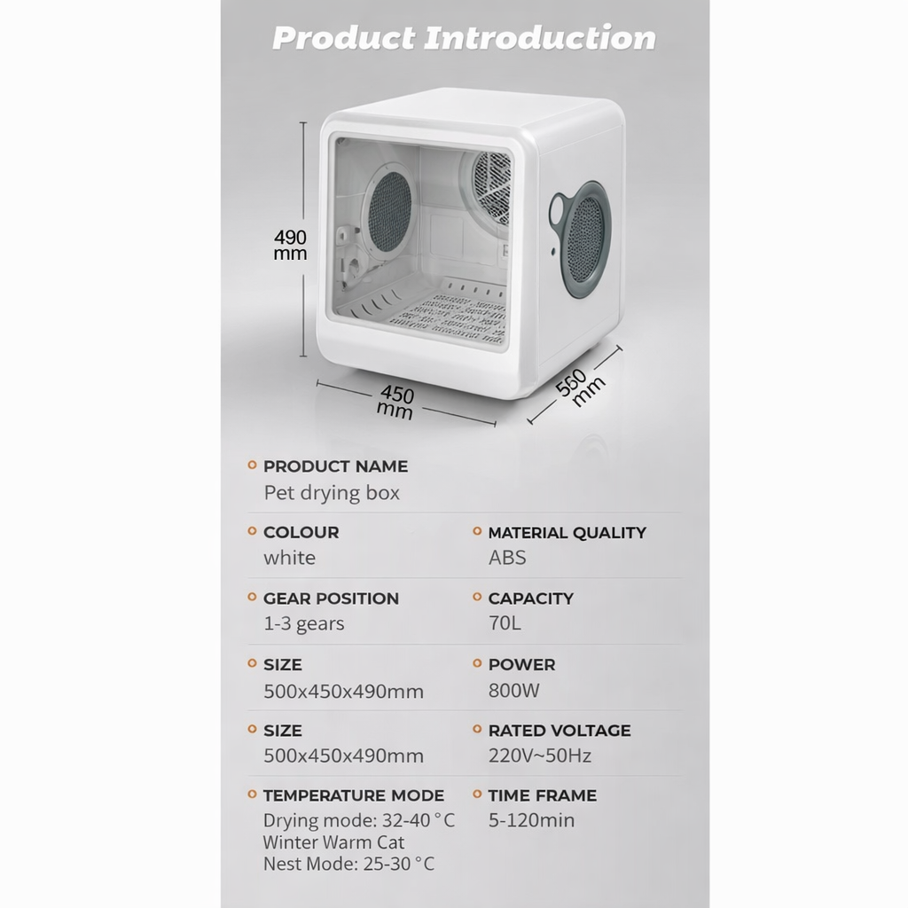 Pet Dryer Room