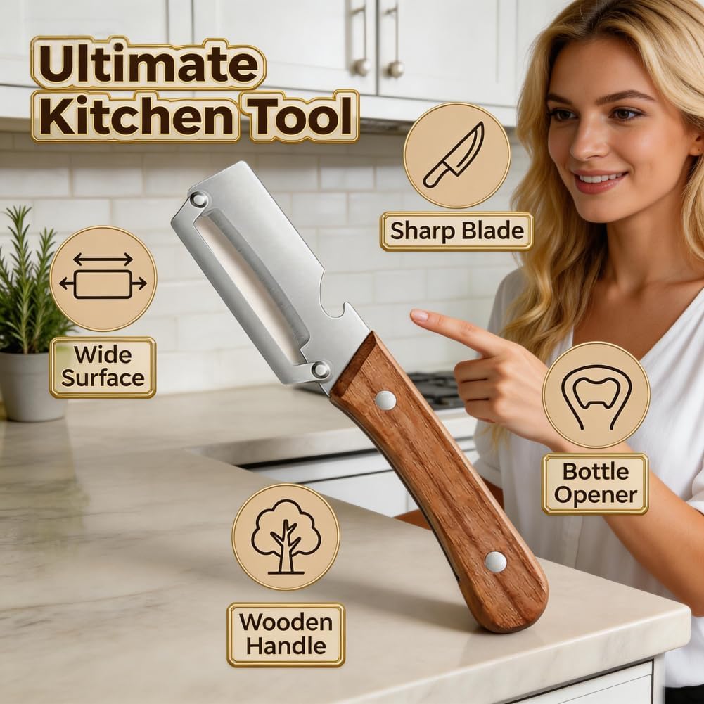 Fitnestail™ – Multi-Functional Stainless-Steel Peeler