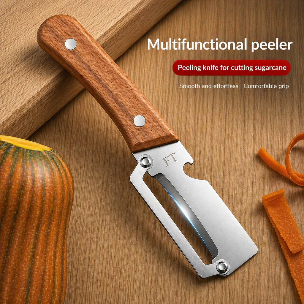 Fitnestail™ – Multi-Functional Stainless-Steel Peeler