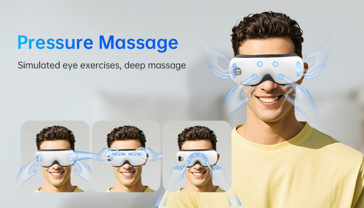 Smart eye massager