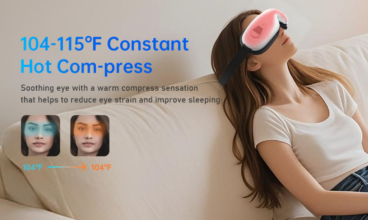 Smart eye massager