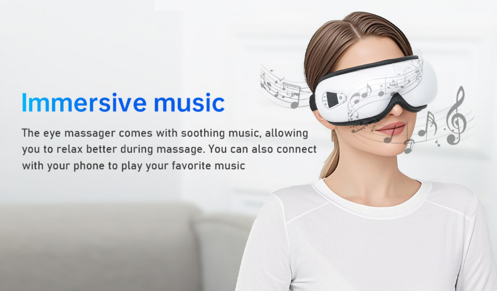 Smart eye massager