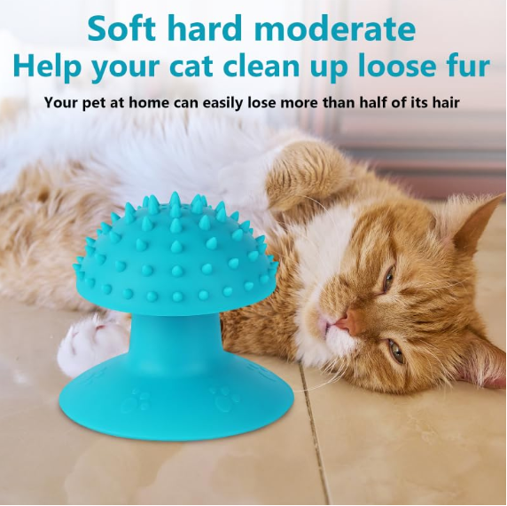 Pet Cat Sucker Rubbing Hair Massager Cat Scratching Scratching Rubbing Device