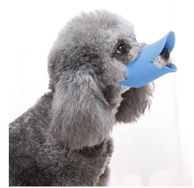 Dog Muzzle Silicone Mask Duck Muzzle Mask For Pet Dogs Anti Bite Stop Barking Small Large Dog Mouth Muzzles Pet Dog Accessories
