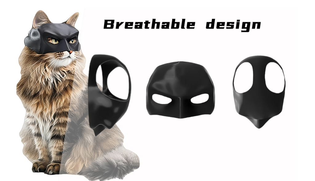 Bat Cat Mask Pet Toy