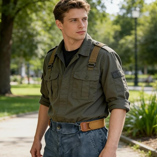 Hook Belt — Adjustable No-Buckle Belt