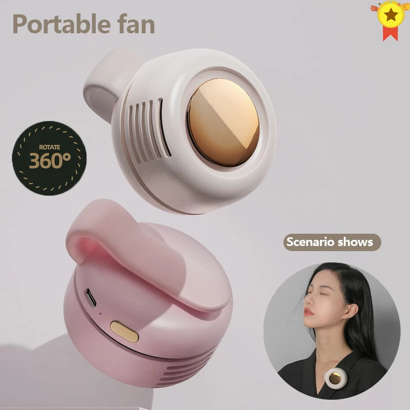 Wide lifestyle banner of the wearable under-shirt cooling fan for summer