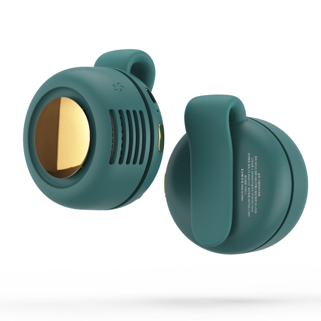 Two-pack bundle of the under-shirt cooling clip fan for gifting - and - own use in summer 
